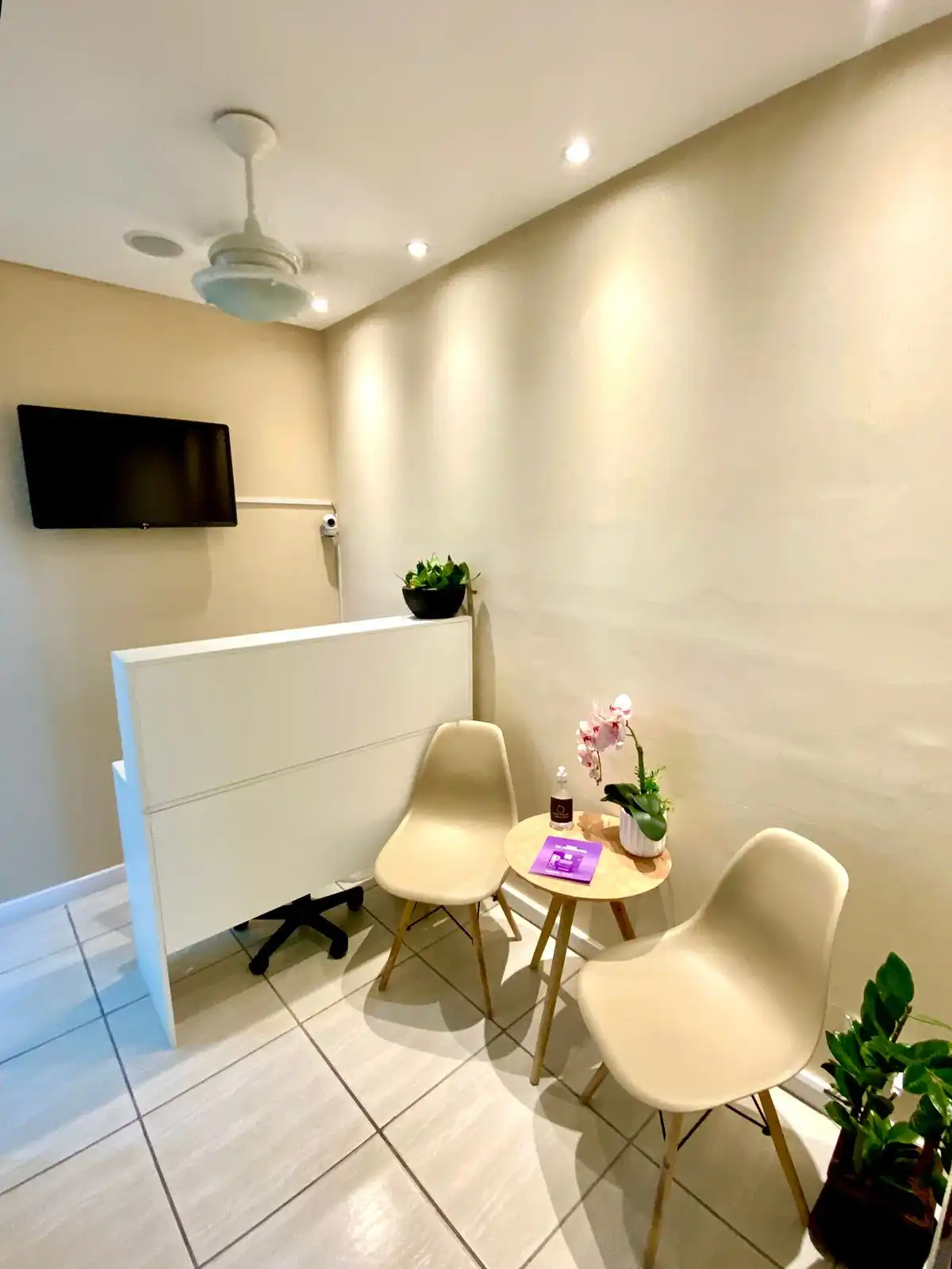 Sala de espera da Revivare