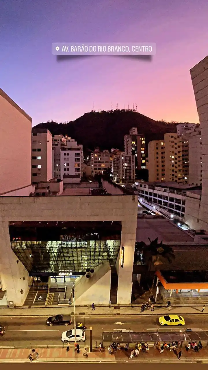 Vista da clínica